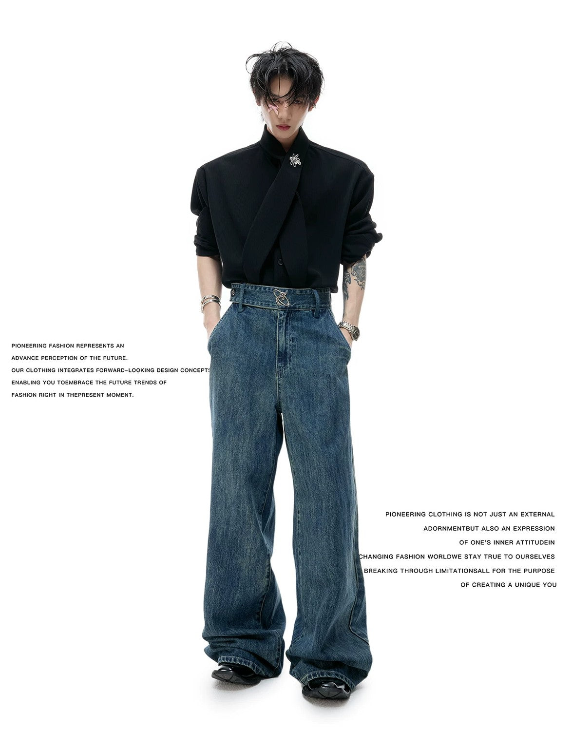 desc::washed-wide-leg-distressed-jeans-baggy-streetwear-denim-detail-img-3