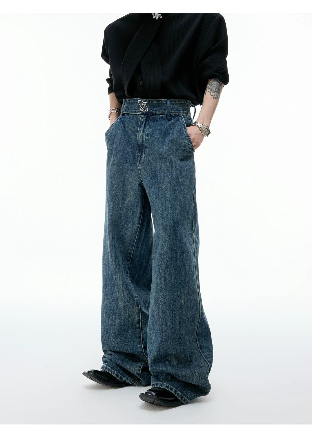 desc::washed-wide-leg-distressed-jeans-baggy-streetwear-denim-detail-img-6