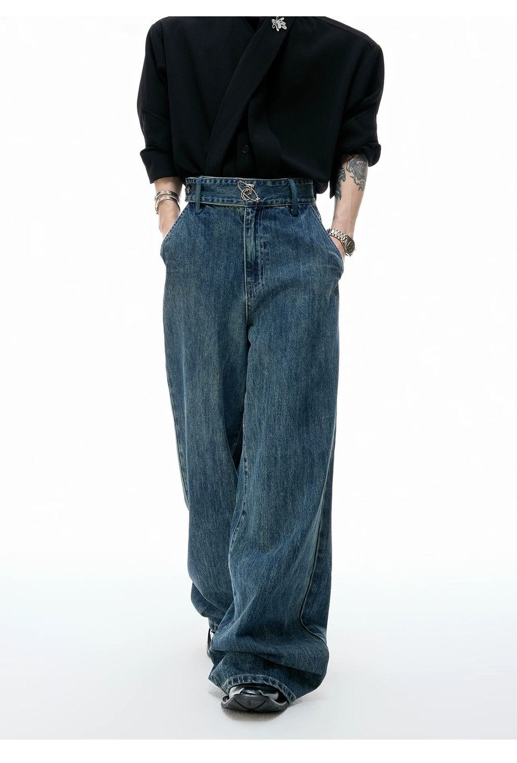 desc::washed-wide-leg-distressed-jeans-baggy-streetwear-denim-detail-img-7