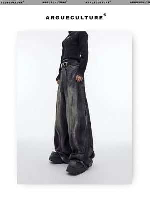 desc::wasteland-distressed-wide-leg-jeans-retro-baggy-streetwear-detail-img-11