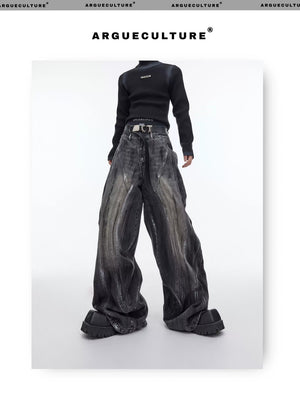 desc::wasteland-distressed-wide-leg-jeans-retro-baggy-streetwear-detail-img-3