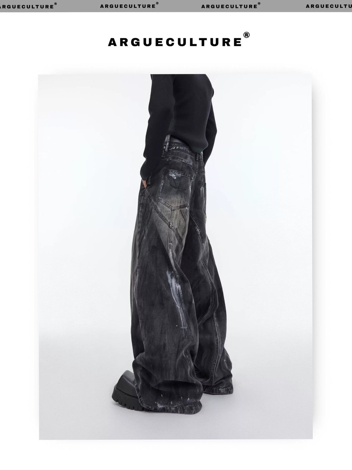 desc::wasteland-distressed-wide-leg-jeans-retro-baggy-streetwear-detail-img-7