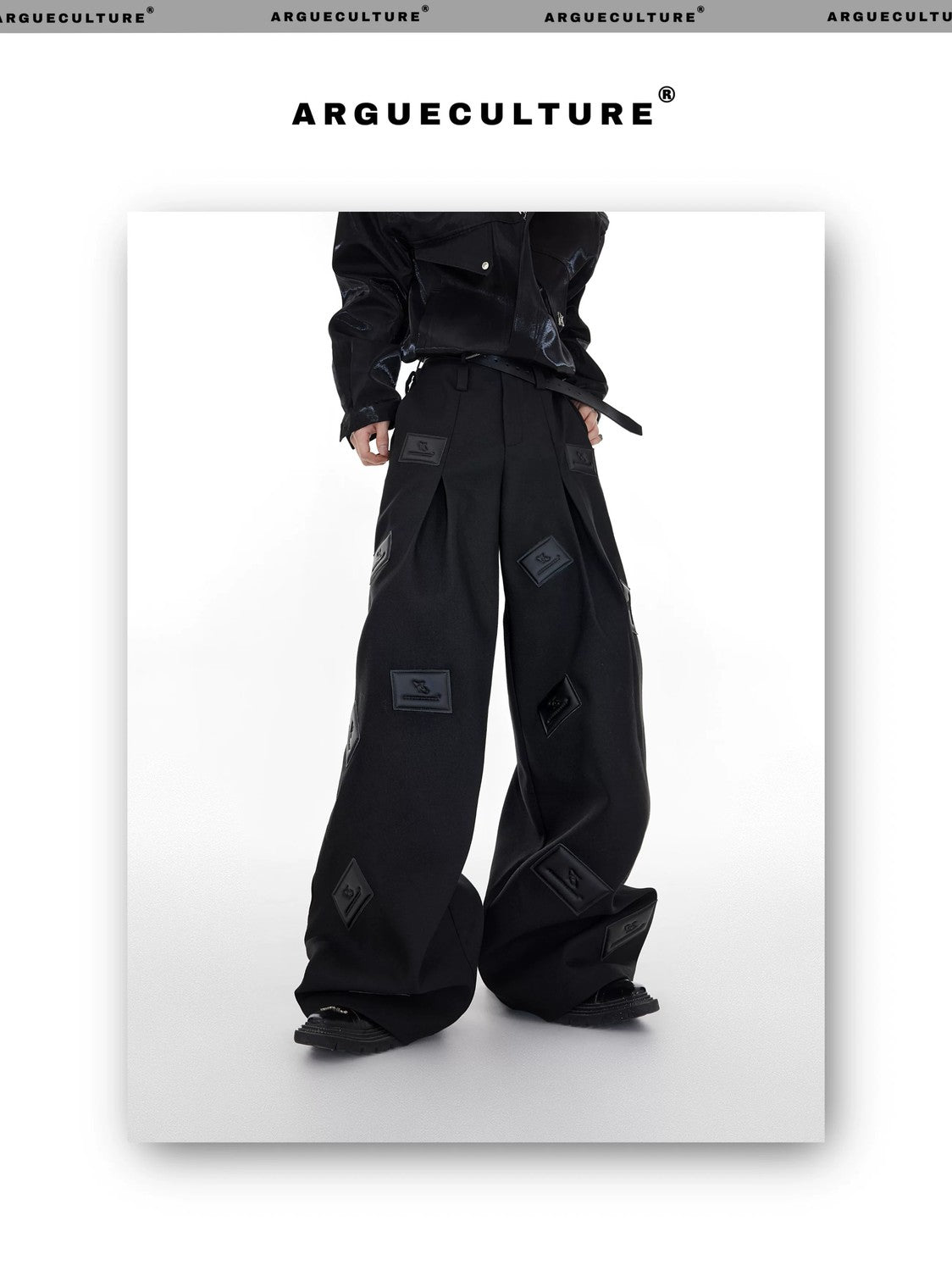 desc::wide-leg-3d-leather-patch-streetwear-suit-pants-detail-img-8