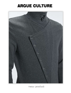 desc::wool-blend-high-neck-slim-tee-spliced-urban-streetwear-detail-img-2