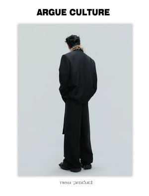 desc::wool-fur-collar-oversized-blazer-wide-leg-suit-set-detail-img-16