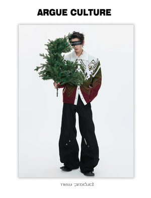 desc::year-of-the-horse-oversized-wool-polo-cardigan-detail-img-3